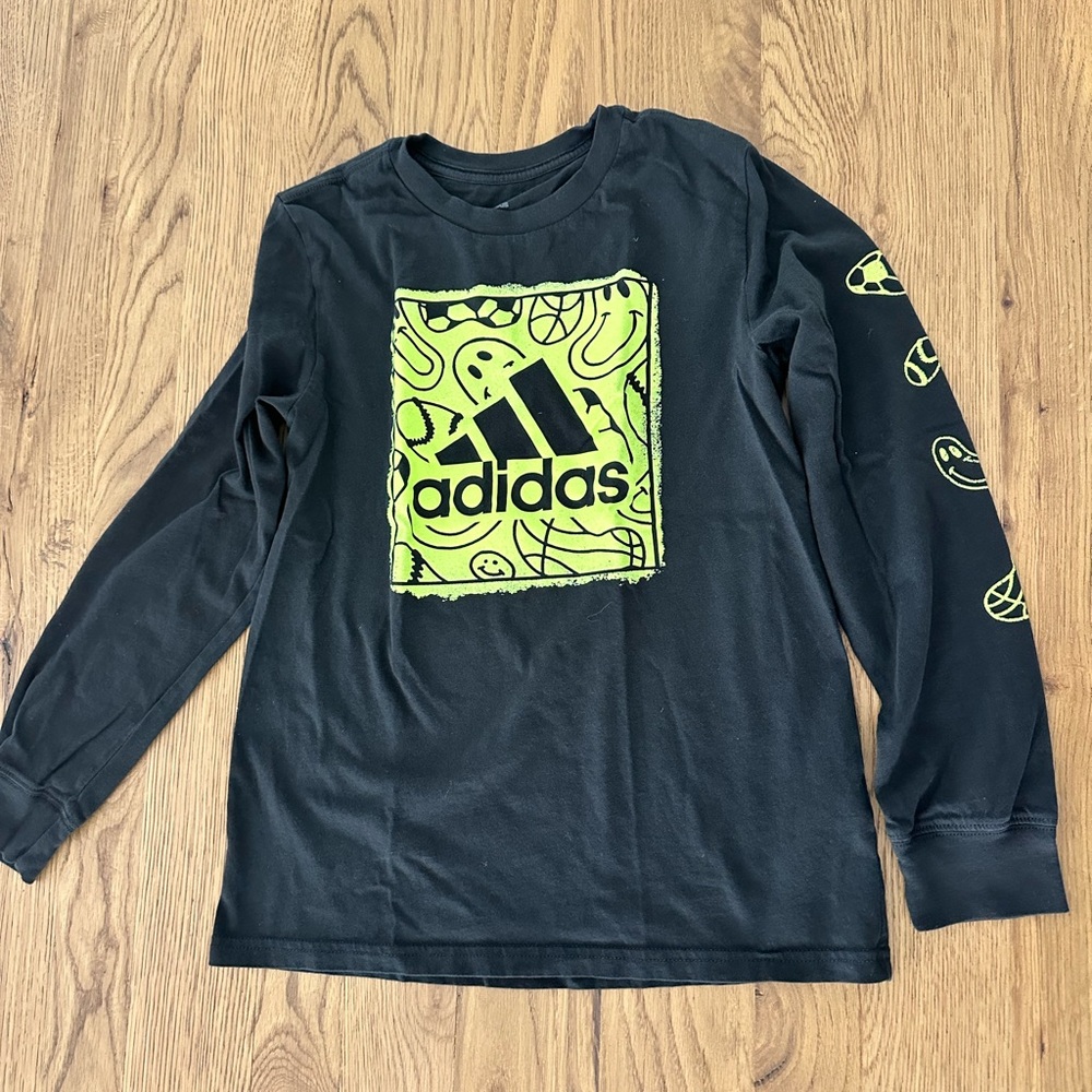 adidas Smiley Graphic Long Sleeve Tee